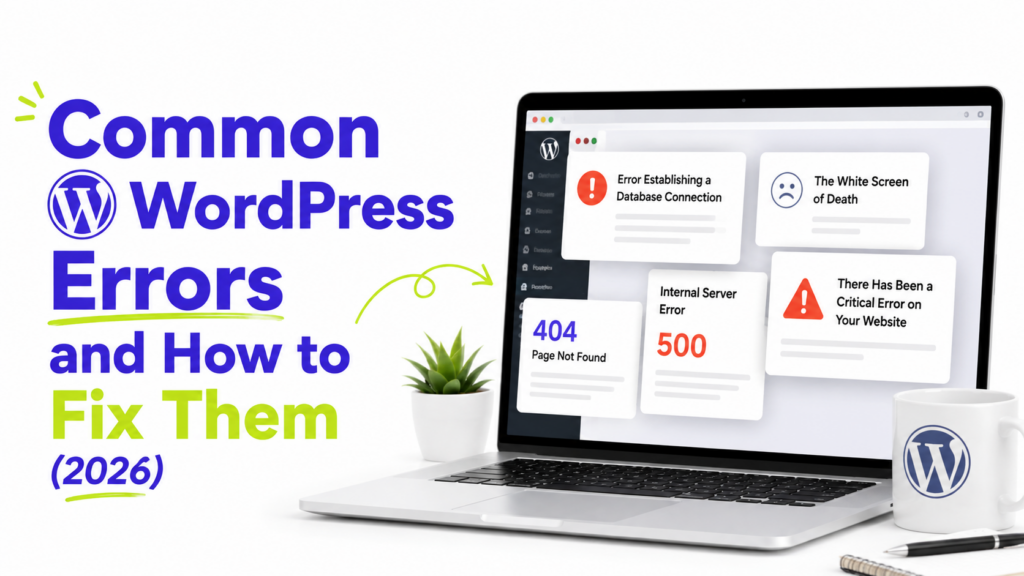 Common WordPress Errors and How to Fix Them (2026)