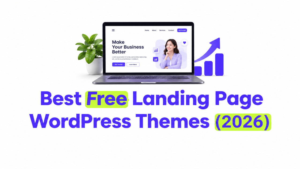 Best Free Landing Page WordPress Themes (2026)
