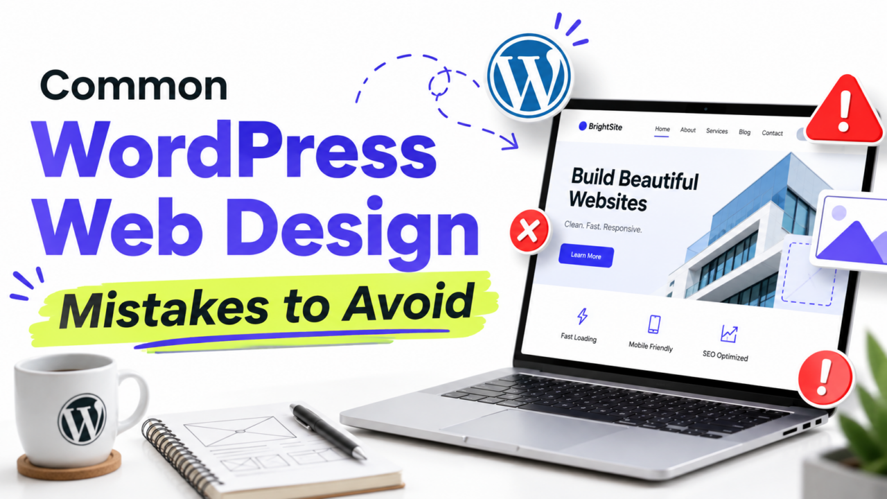 Common WordPress Web Design Mistakes to Avoid
