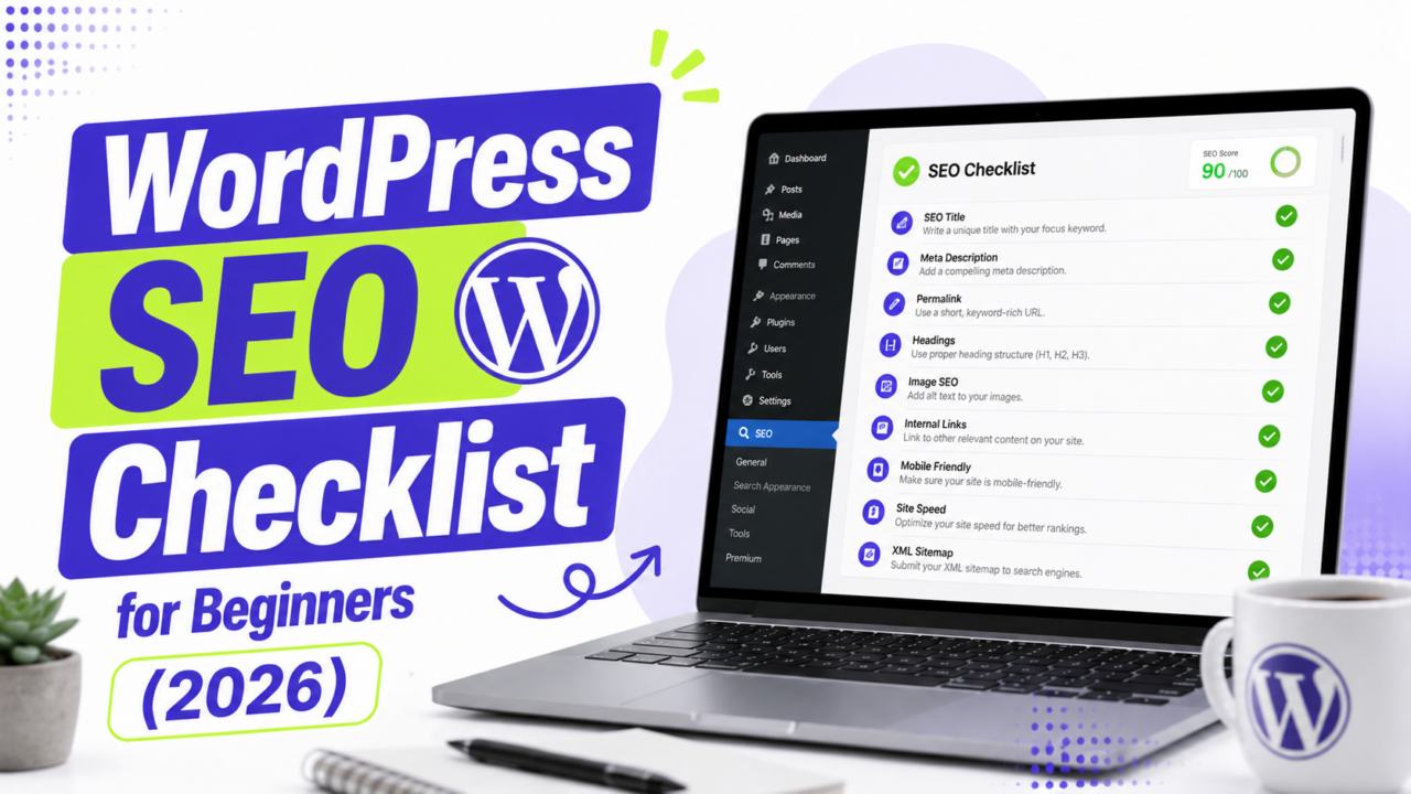 WordPress SEO Checklist for Beginners (2026)