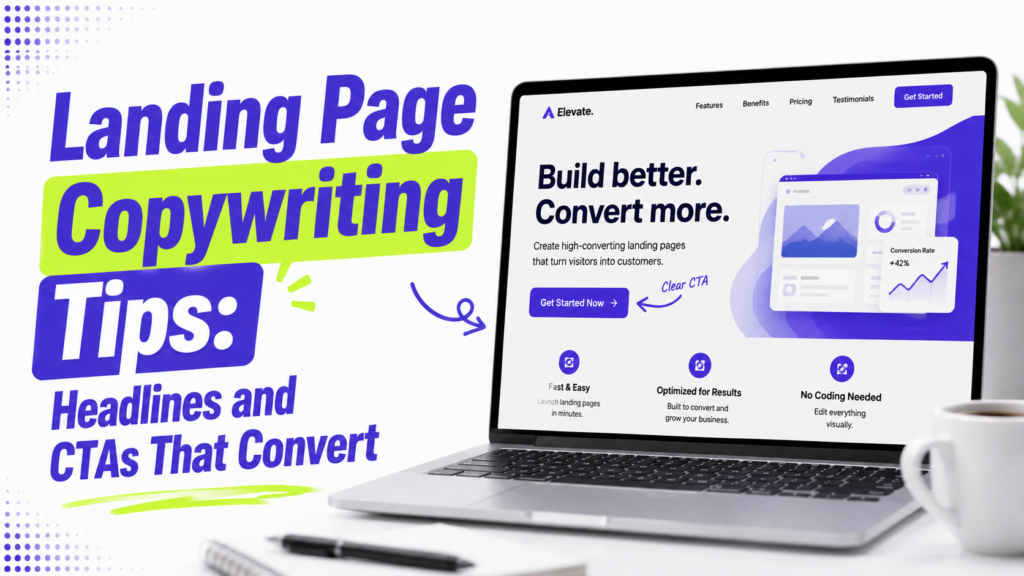 Landing Page Copywriting Tips: Headlines and CTAs That Convert