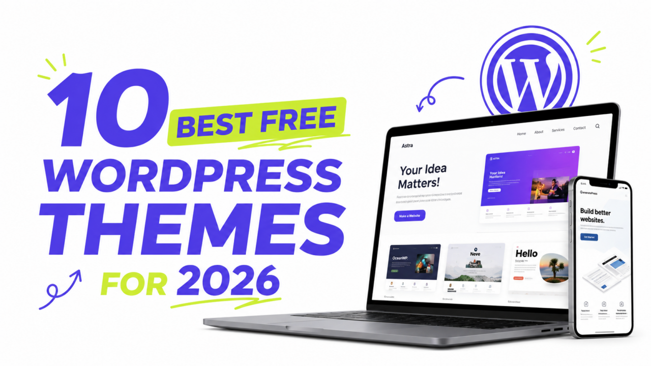 10 Best Free WordPress Themes for 2026